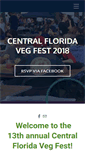 Mobile Screenshot of cfvegfest.org